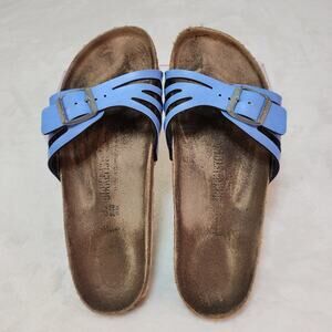 Birkenstock Grenada Blue Periwinkle Sandals Womens 37 6 6.5 Narrow Coastal